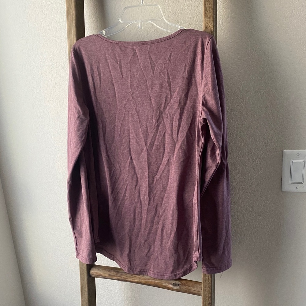 Mauve/purple long sleeve - size small - Picture 2 of 5
